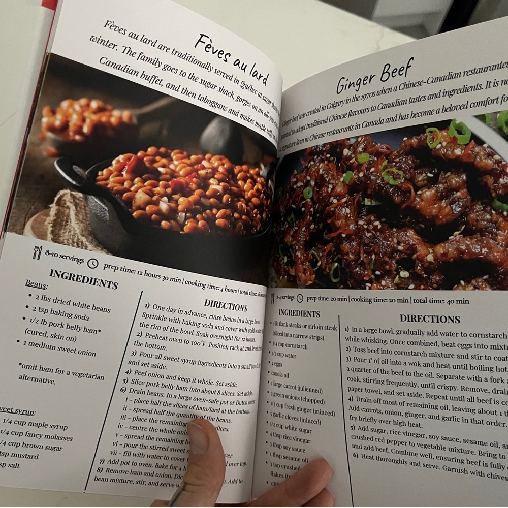 Flavours of Canada - Canadian Recipe Book Poutine Nanaimo Bars Ginger Beef More